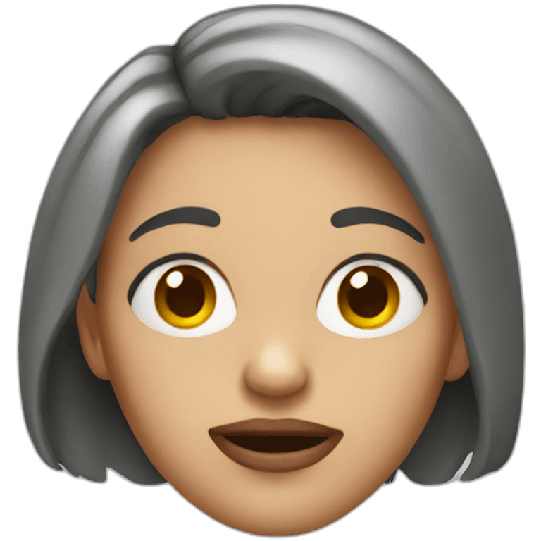 Ugly woman emoji