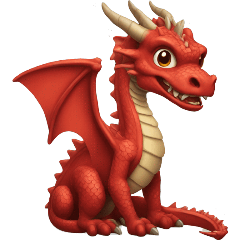 dragon rojo emoji