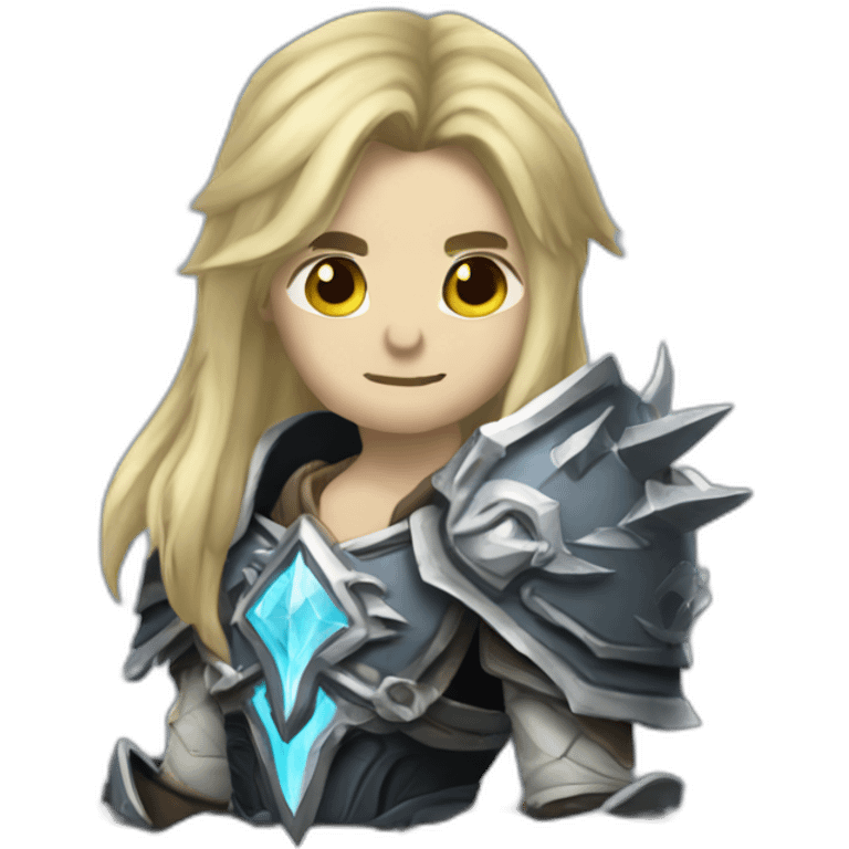 arthas hold frostmourne emoji