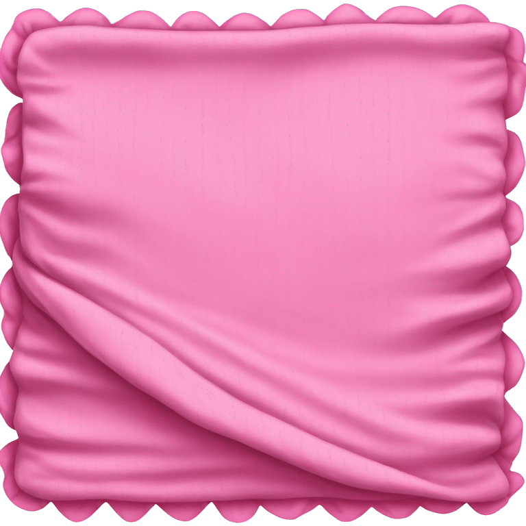 Pink blanket emoji