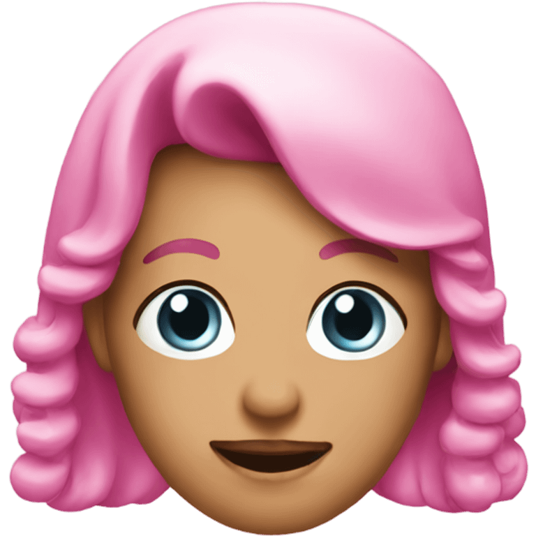 pink Christmas emoji