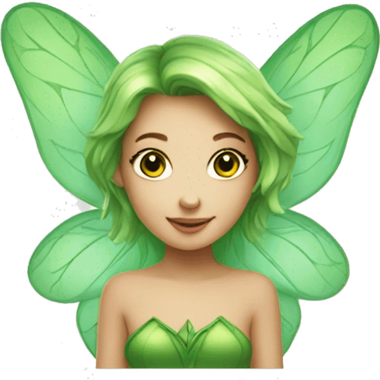 Little green fairy emoji