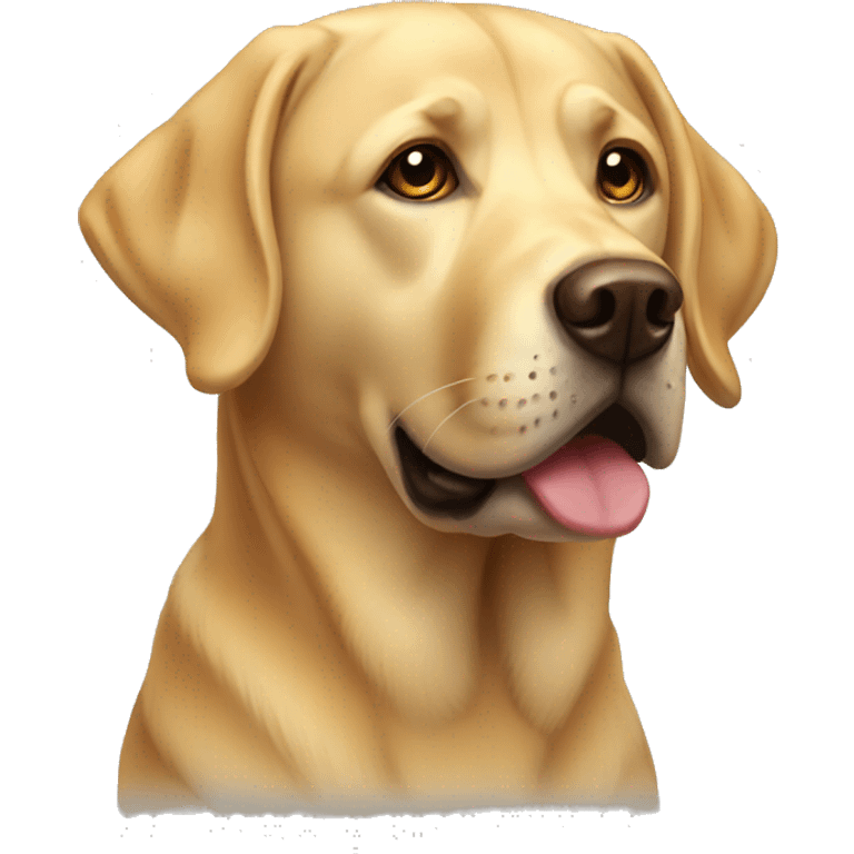 Golden lab emoji