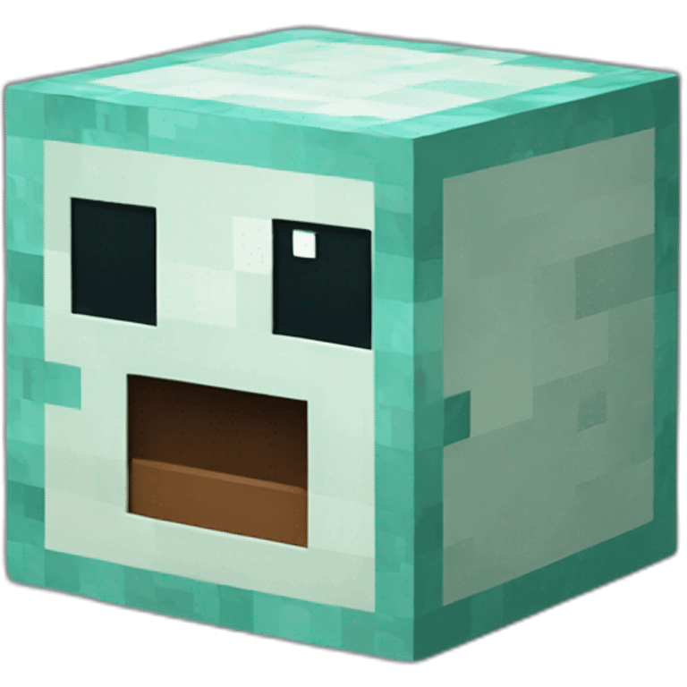 Minecraft block emoji