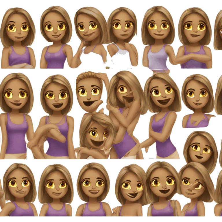 Beautiful girl emoji