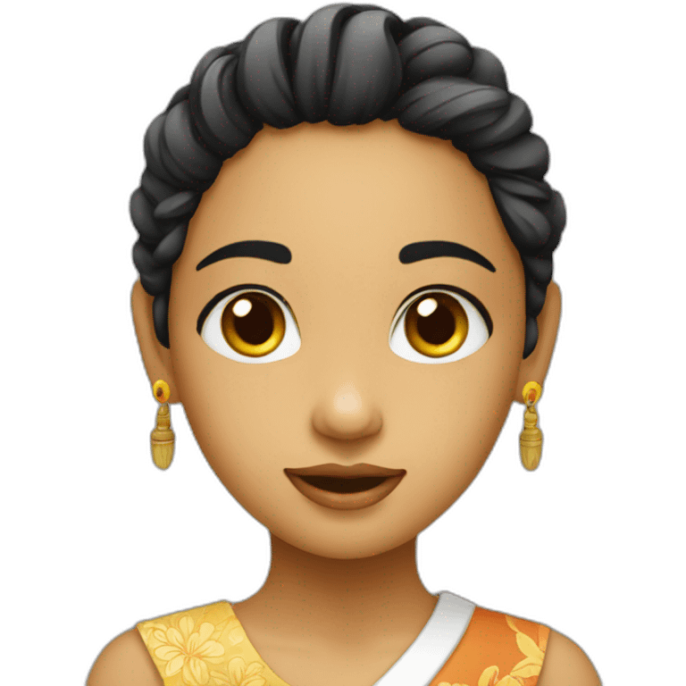 balinese girl emoji