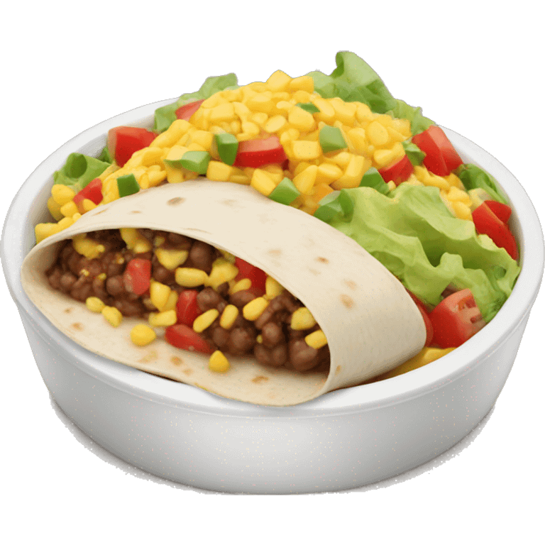 burrito bowl emoji