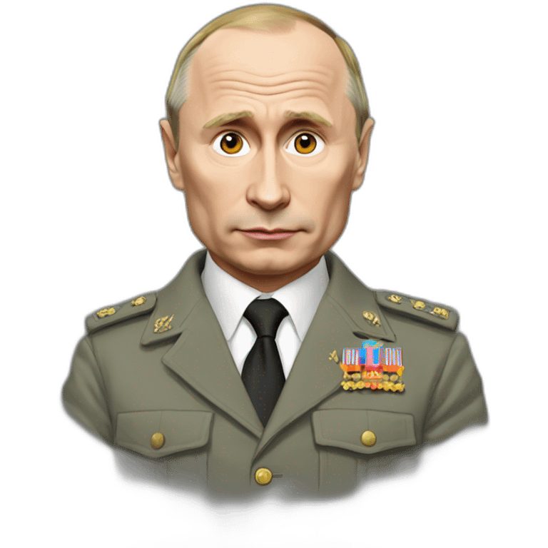 Putin as gopnik emoji