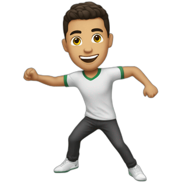 Ronaldo dancing emoji