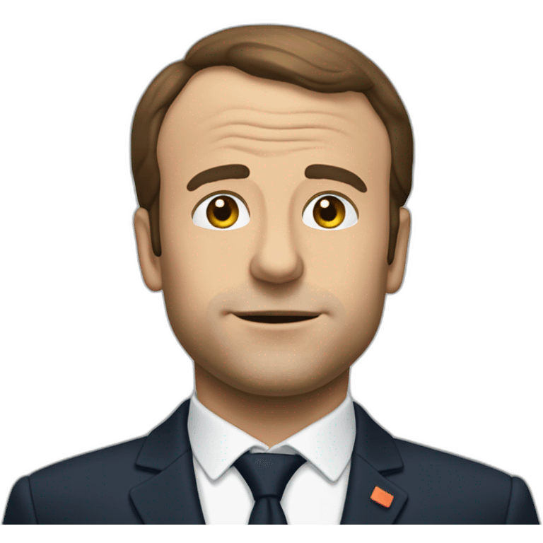 Macron qui dort emoji