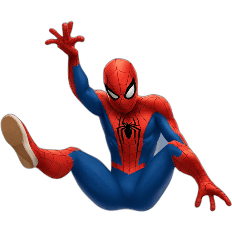 spiderman backflip emoji