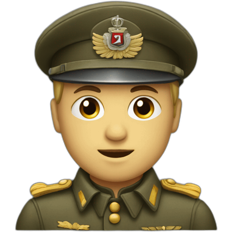 Car in a german world war 2 uniform emoji