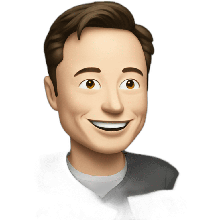 elon musk happy with money emoji