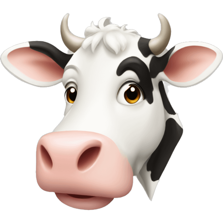 COW image with text "THREE STAR DAIRY FEED" emoji