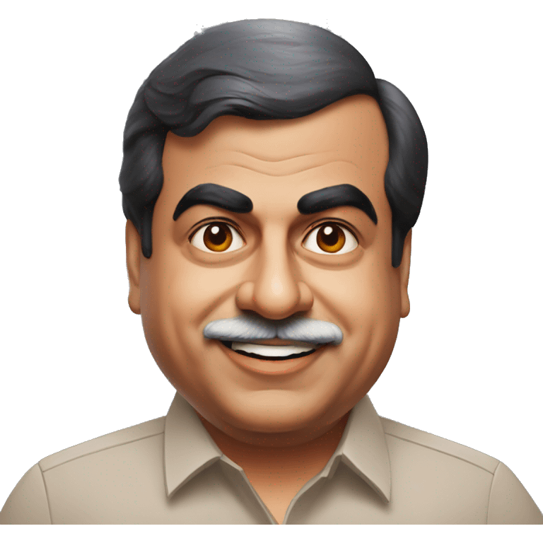 nitin gadkari emoji