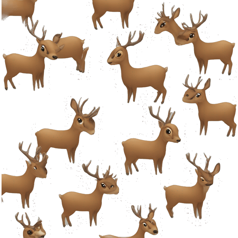 Deer emoji