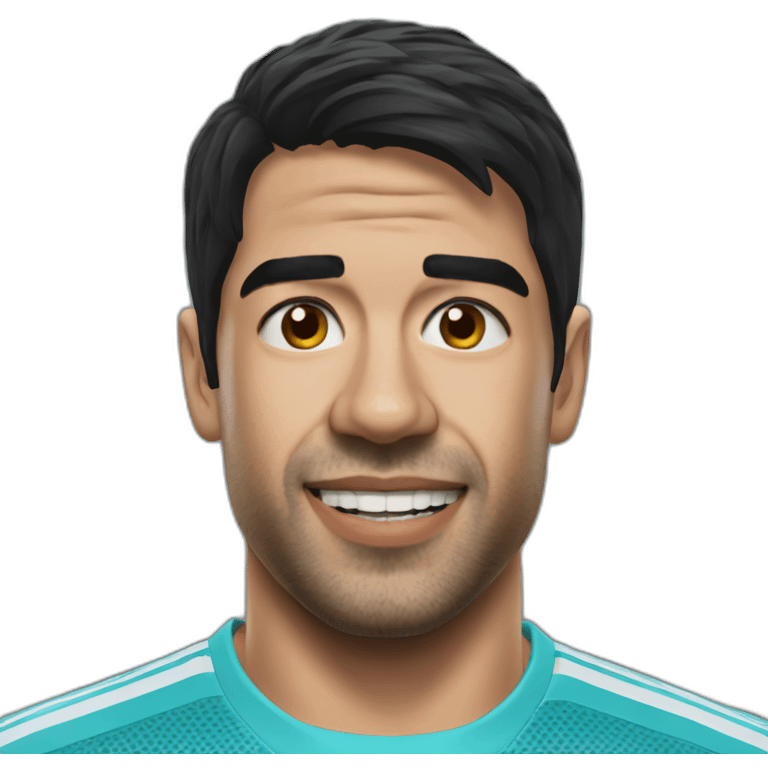 Luis Suárez face emoji