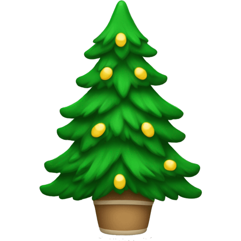 Christmas tree with uggs emoji