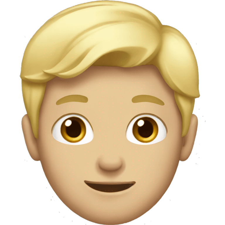 blonde boy emoji