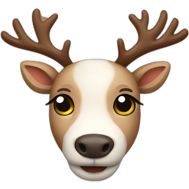 reindeer emoji