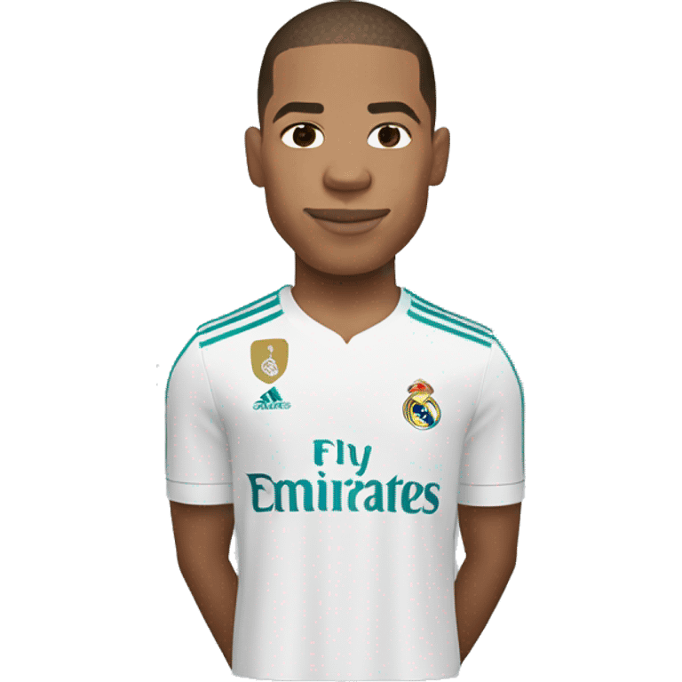 Mbappe of Real Madrid  emoji