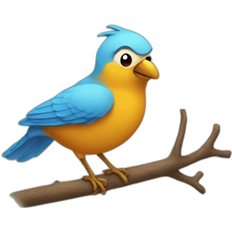 Twitter-bird emoji