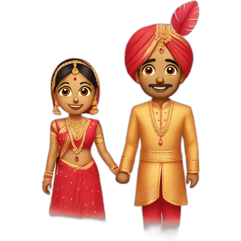 Indian wedding emoji