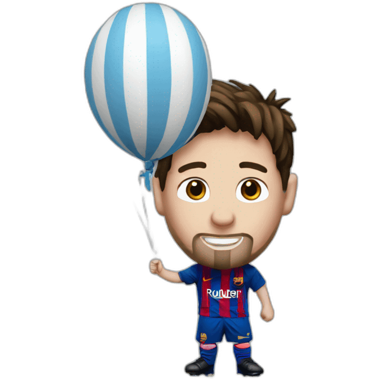 Messi balloondor emoji