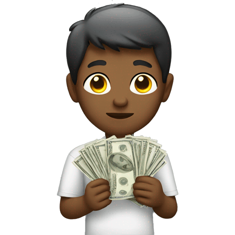 boy with money emoji