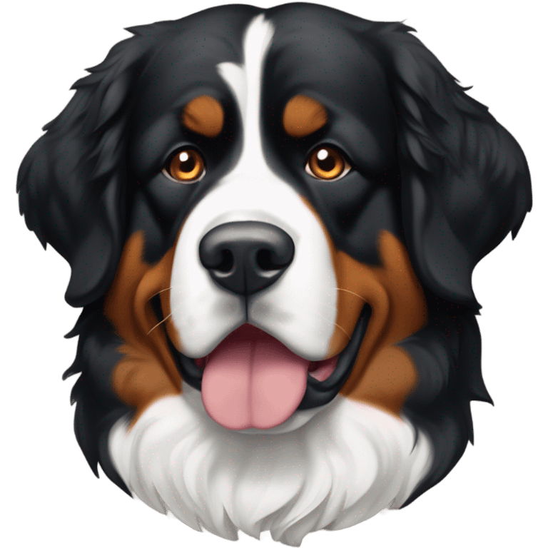 Bernese mountain dog emoji