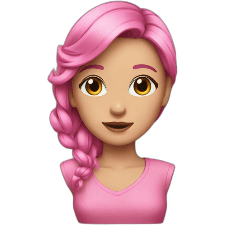 Pink-video emoji