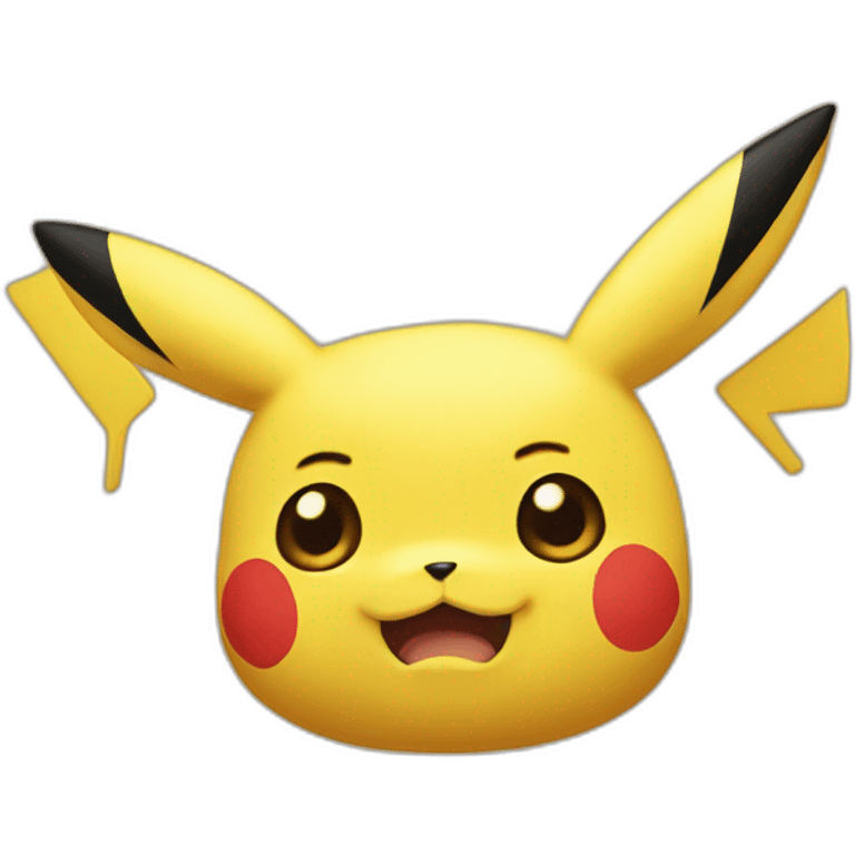 Pikachu head emoji