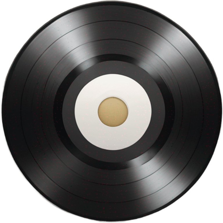 Vinyl record emoji