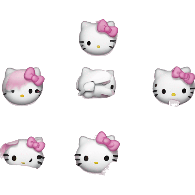 Hello kitty emoji