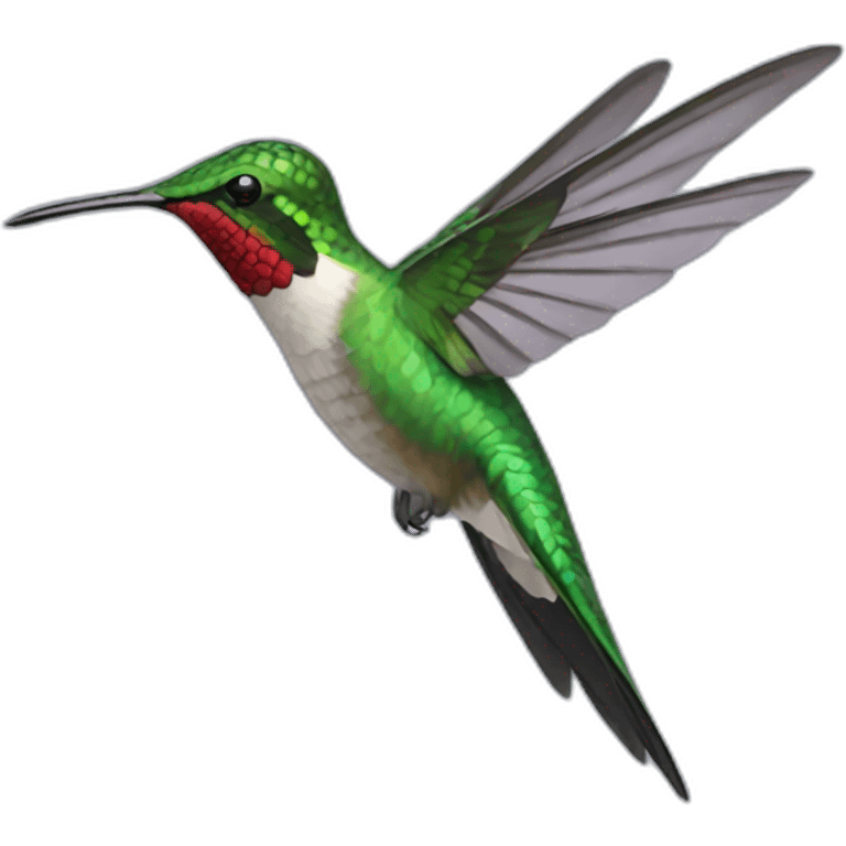 hovering hummingbird emoji