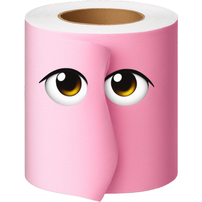 pink toilet paper  emoji