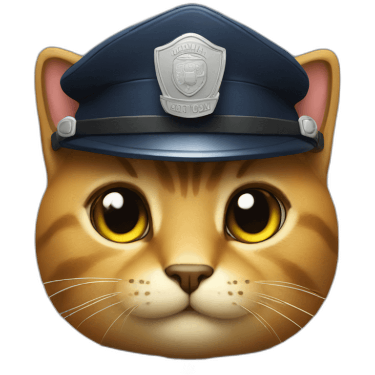 Cat Policeman emoji