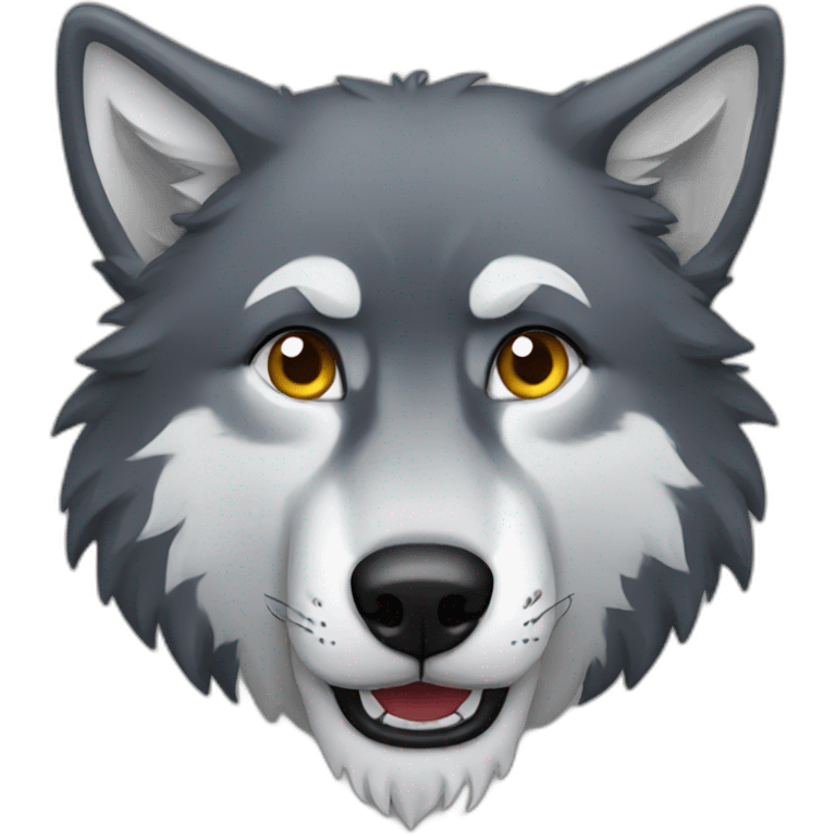 Wolf emoji