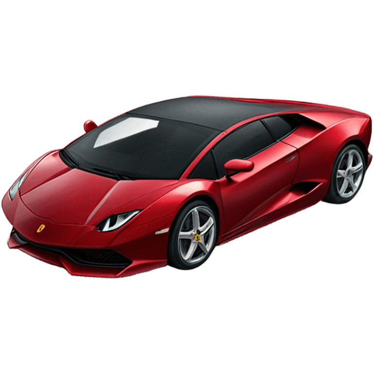 Red Lamborghini emoji