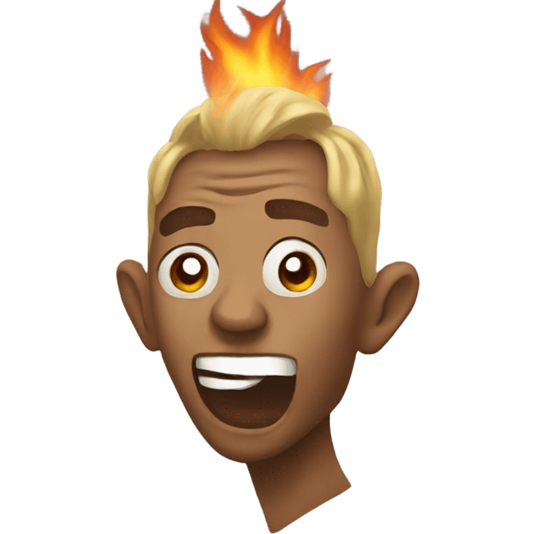 The Firestorm emoji