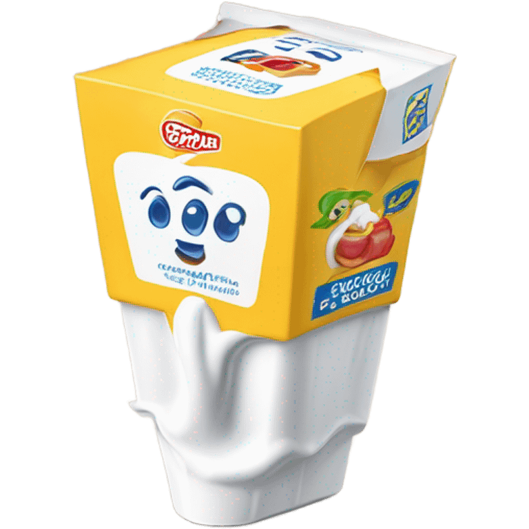 carton of cream emoji