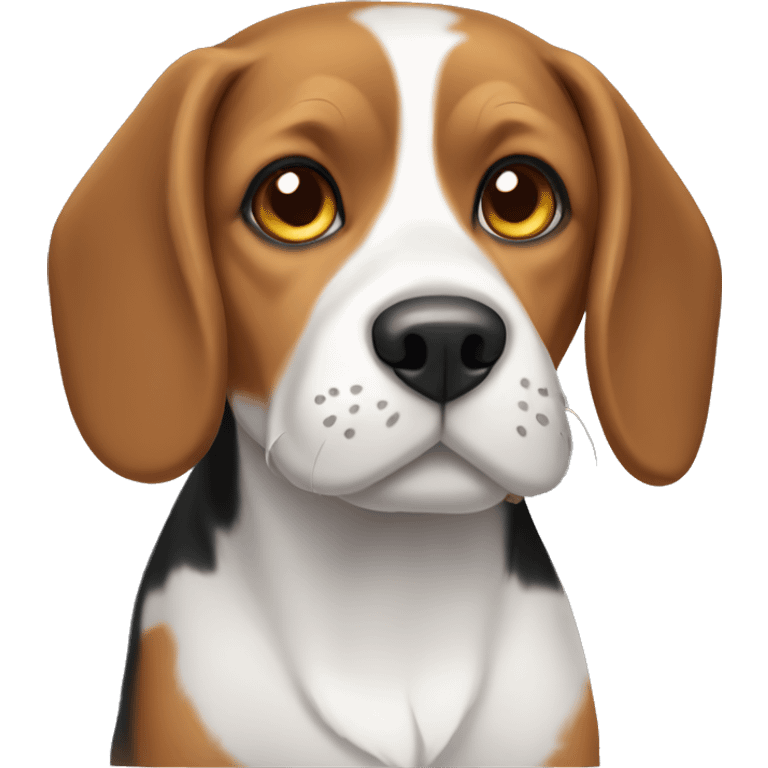 Tricolor beagle  emoji