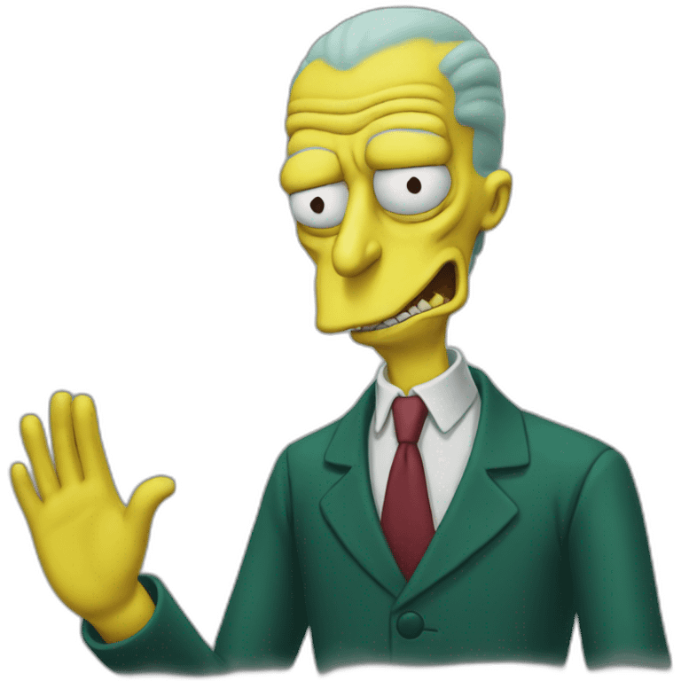 Mr burns  emoji