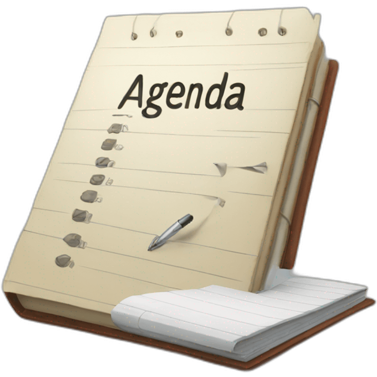 Agenda emoji