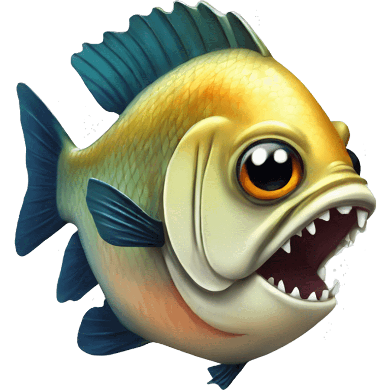 Piranha emoji