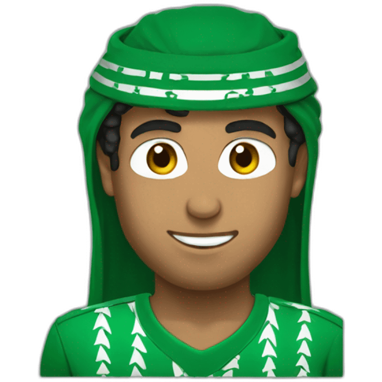 Saudi cristiano emoji