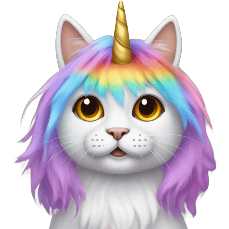 Cat unicorn emoji