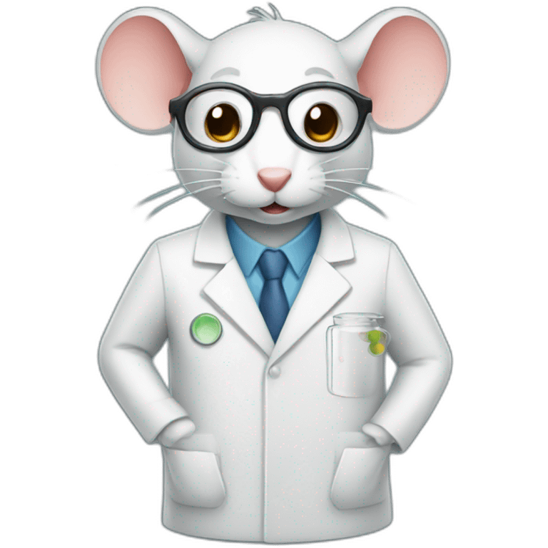 mouse scientist emoji