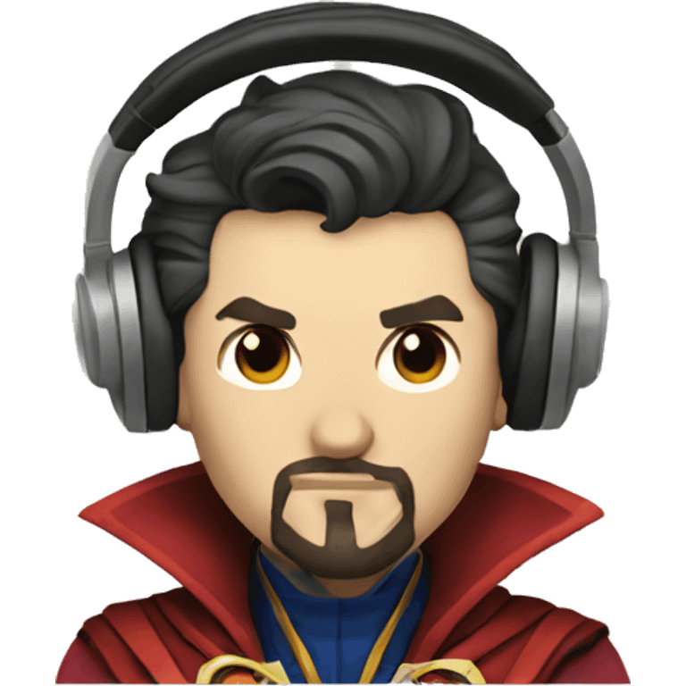 doctor strange listening to music emoji