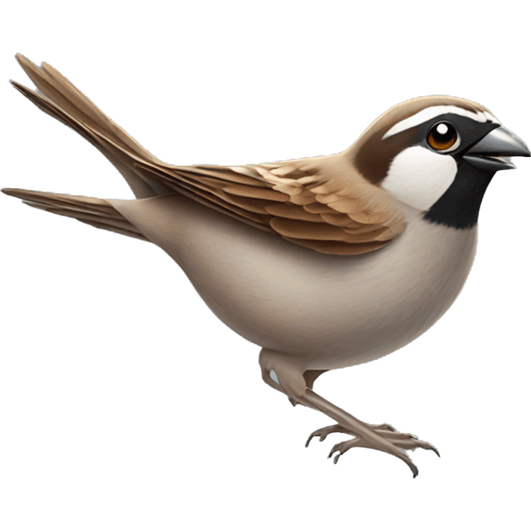 Dancing sparrow emoji